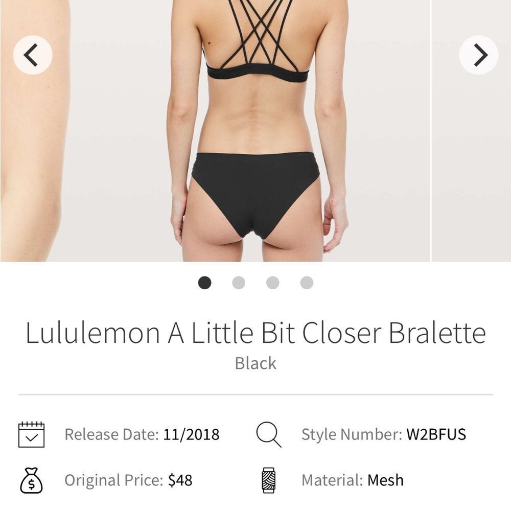 Lululemon bralette - Picture 4 of 7
